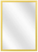 Złote aluminiowe lustro ścienne prostokątne M7-L61