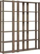 Regał otwarty Kato E Orzech