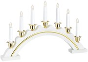 Markslöjd 704768 - LED świąteczny świecznik CELINE LED/1,4W/230V sosna/biała