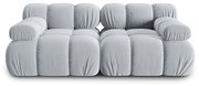 Jasnoniebieska aksamitna sofa 188 cm Bellis – Micadoni Home