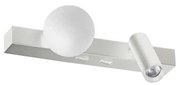 Ideal Lux - LED Kinkiet PING PONG 2xLED/3W/230V CRI 90 matowy chrom