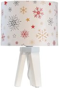 Lampka stołowa świąteczna płatki śniegu - S287 L1-G92