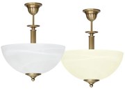 Lampa mosiężna z 1 kloszem V-S1AB