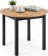 Dębowy okrągły stół rozkładany D3-N32