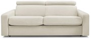 Kremowa rozkładana sofa 195 cm Monaco – Bobochic Paris