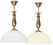 Lampa mosiężna z 1 kloszem M-S1