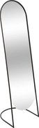 Duże lustro stojące w metalowej ramie JEF, 39,5 x 136 cm