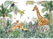 Fototapeta XXL Jungle 360 x 254 cm, 4 części