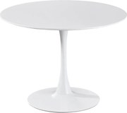 Stół jadalny - MDF - biały - RONDA