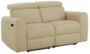 Biała sofa z imitacji skóry 158 cm Capena – Støraa