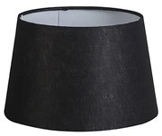 Lniany abażur czarny 25/16