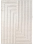 Dywan uniwersalny Nova 3D Geometria kremowy 80 cm x 150 cm