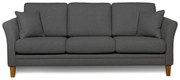 Ciemnoszara sofa 217 cm Eden – Scandic