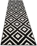 Biało czarny chodnik w marokański wzór D7-Z87