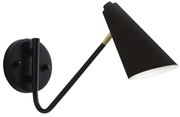 LAMPA ŚCIENNA KINKIET APP1139-1W Czarno-złota