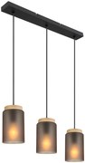 LAMPA SUFITOWA WISZĄCA APP1812-3CP Frosted Grey