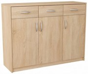 Skandynawska komoda z szufladami dąb sonoma S8-F44