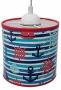 Lampa sufitowa, potrójna, dziecięca, marynarska MARINE 3xE27