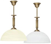 Lampa mosiężna z 1 kloszem H-S1