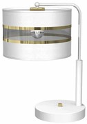 Lampka Nocna, biała okrągła ULTIMO WHITE 1xE27