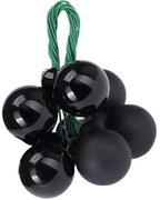 Dekoracja świąteczna z bombkami, 6 sztuk