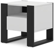 Biała szafka nocna A8-H20