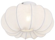Lampa sufitowa Japandi biała 37 cm - Plu Asyesha