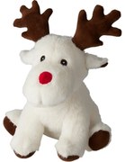 Ogranicznik drzwiowy Renifer biały, 26 cm