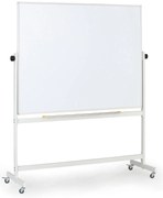 Mobilna tablica magnetyczna obrotowa, powierzchnia lakierowana, 1500 x 1200 mm