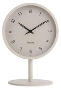 Karlsson 5951WG designerski zegar stołowy 23 cm, szary