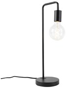 Nowoczesna czarna lampa stołowa - Facil