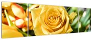 Obraz róży (170x50 cm)