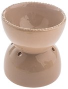 Ceramiczna lampa aromatyczna Formia brązowy, 10,8 x 11,5 x 9 cm x 10,8 cm