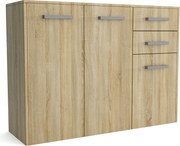 Komoda SCALINI 113 cm do Salonu Sypialni Dąb sonoma