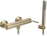 Bateria prysznicowa REA Argon ZŁOTA SZCZOTKOWANA