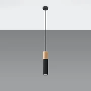 Lampa wisząca PABLO czarna SOLLUX  LIGHTING
