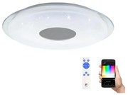 Eglo 98768 - Ściemniana lampa sufitowa LED RGB LANCIANO-C LED/38W/230V + RC