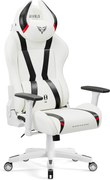 Fotel gamingowy Diablo X-Horn 2.0 Normal Size, biało-czarny