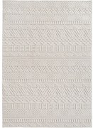 Dywan nowoczesny 3D Helix boho kremowy 60 cm x 110 cm