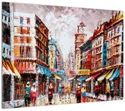 Obraz - Hong Kong, obraz olejny (70x50 cm)