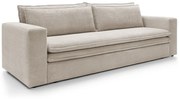 Sofa rozkładana LUNA jasna beżowa PIASKI Meble