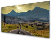 Obraz Akrylowy Droga Góra Krajobraz