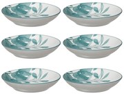 Talerze głębokie porcelanowe LILY, 6 sztuk x Ø 20 cm