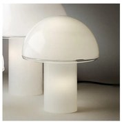 Artemide A006300 - Lampa stołowa ONFALE 1xE14/5W/230V + 1xE27/13W biała