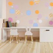 Naklejki na ścianę - Koła ozdobne I.