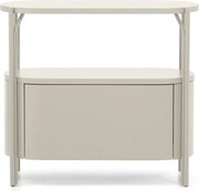 Biała szafka pod umywalkę 90x81 cm Arely – Kave Home