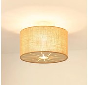 Brilagi - Lampa sufitowa COUNTRY ROLLER 1xE27/15W/230V pr. 45 cm beżowa