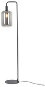 Czarna lampa stojąca (wysokość 155 cm) Lekar – Light &amp; Living