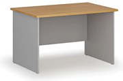 Biurko PRIMO GRAY, 120x80 cm, szary/buk