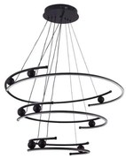 LED regulowany żyrandol na linkę LED/170W/230V 3000-6500K + DO